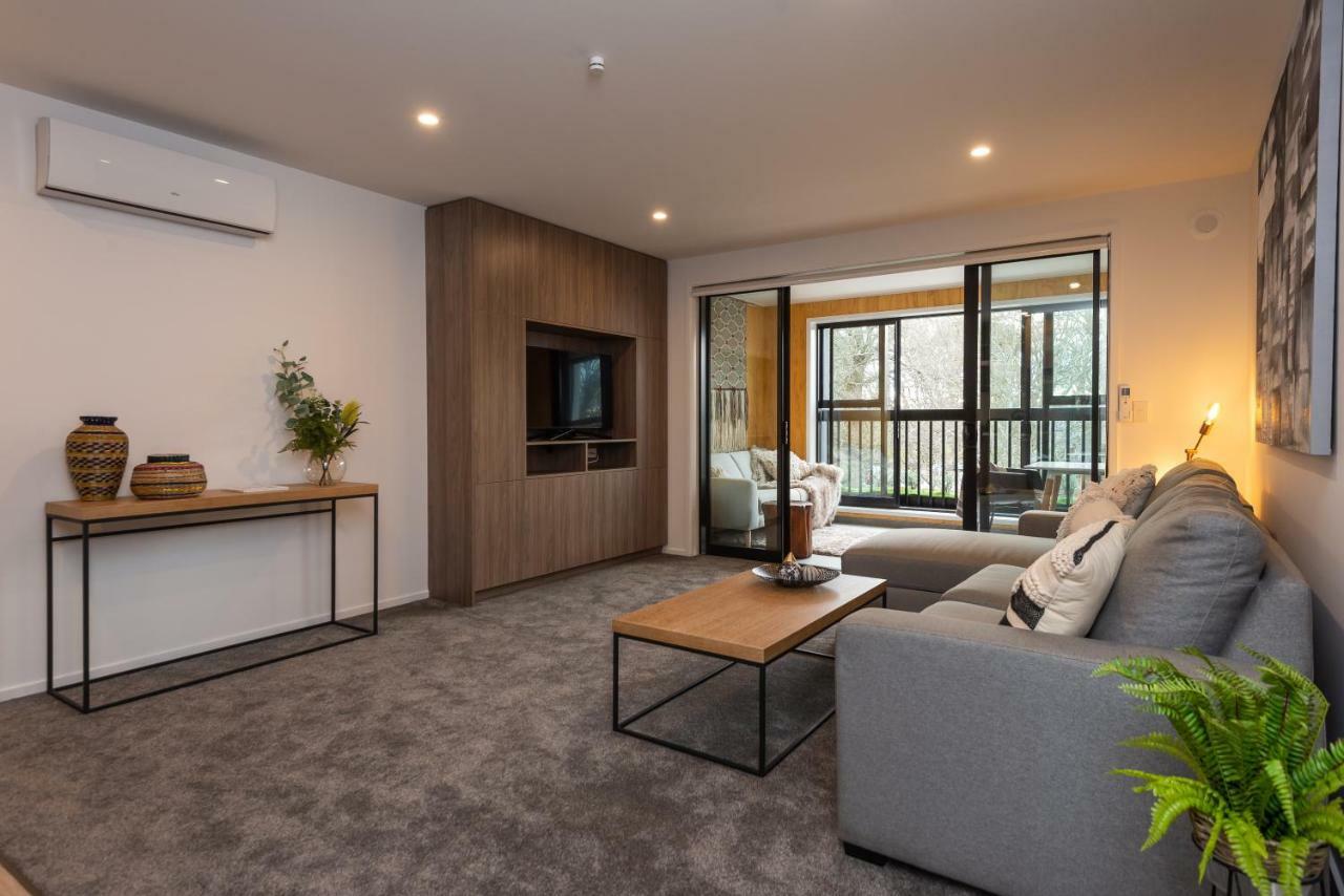 Penthouse With Park View Apartment Christchurch Exterior foto